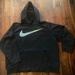 Mens Nike Dri Fit Black Hoodie